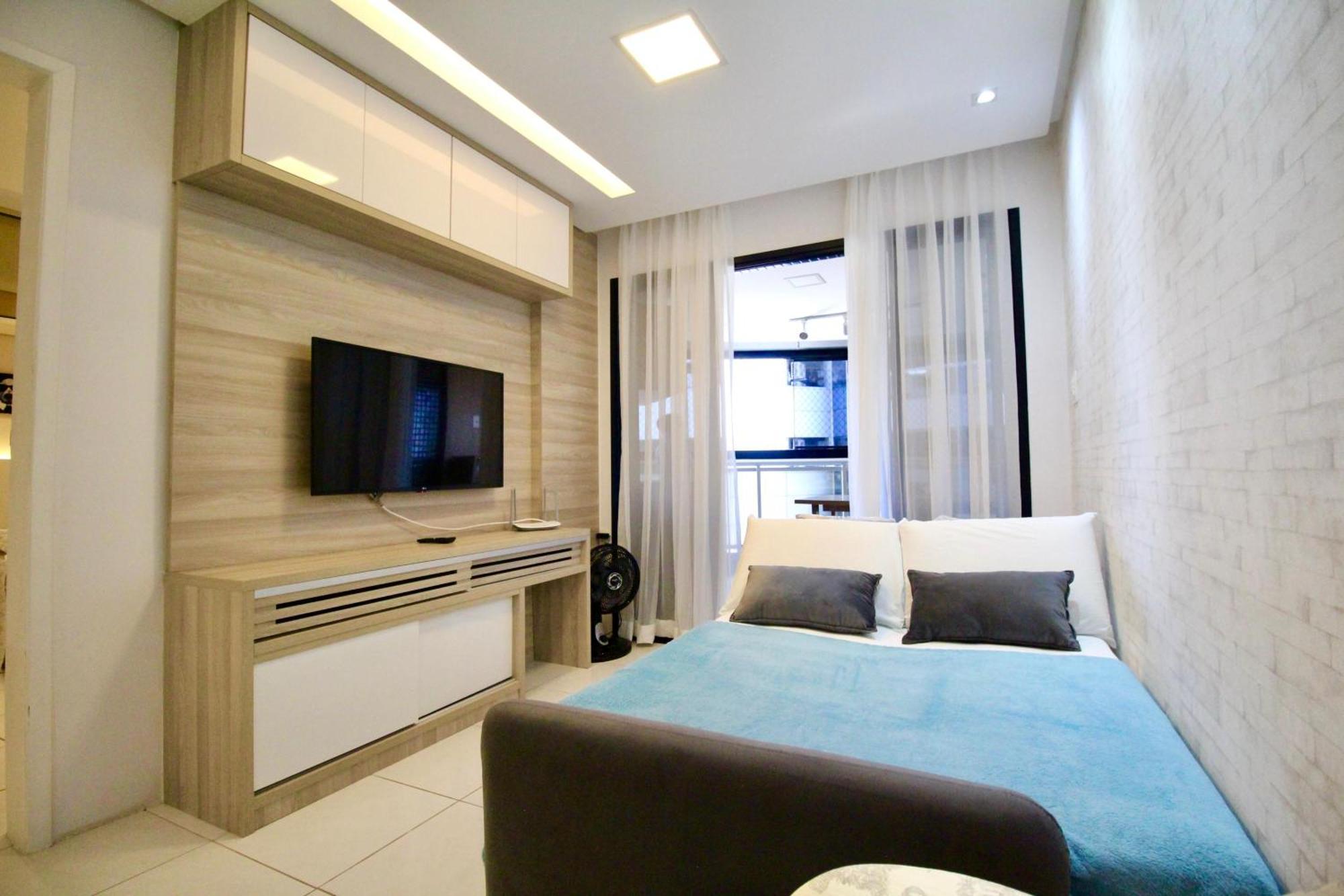 Apartamento Ao Lado Do Shopping Salvador, Piscina, Academia, Garagem Extérieur photo